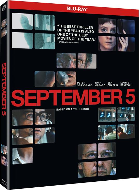 September 5. La Diretta Che Cambiò La Storia (Blu-ray) di Tim Fehlbaum - Blu-ray
