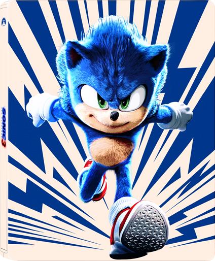 Sonic 3 (4K Ultra Hd+Blu-Ray) (Steelbook) di Jeff Fowler - Blu-ray + Blu-ray Ultra HD 4K