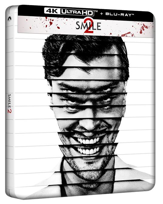 Smile 2 (Steelbook) (4K Ultra Hd+Blu-Ray) di Parker Finn - Blu-ray + Blu-ray Ultra HD 4K