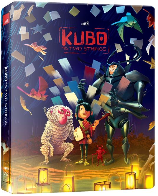 Kubo e la spada magica. Steelbook (4K Ultra Hd+Blu-ray) di Travis Knight - Blu-ray + Blu-ray Ultra HD 4K