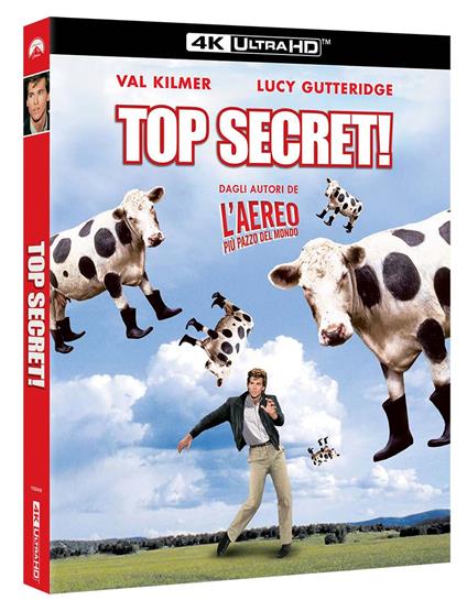 Top Secret (Blu-ray Ultra HD 4K) di Jim Abrahams,Jerry Zucker,David Zucker - Blu-ray Ultra HD 4K