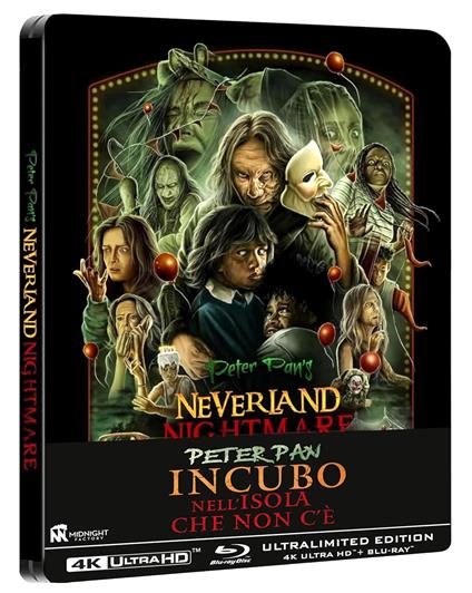 Peter Pan. Incubo nell'isola che non c'è (4K Ultra Hd+Blu-Ray+Booklet) di Scott Chambers - Blu-ray + Blu-ray Ultra HD 4K