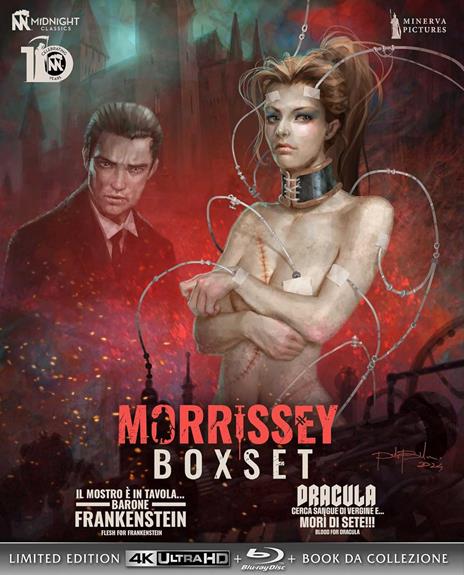 Paul Morrissey Boxset - Limited Edition (2 4K Ultra HD + 2  Blu-ray + 2 Bonus Disc + Booklet) di Paul Morrissey - Blu-ray + Blu-ray Ultra HD 4K - 2