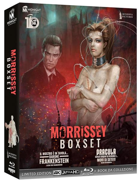 Paul Morrissey Boxset - Limited Edition (2 4K Ultra HD + 2  Blu-ray + 2 Bonus Disc + Booklet) di Paul Morrissey - Blu-ray + Blu-ray Ultra HD 4K - 3