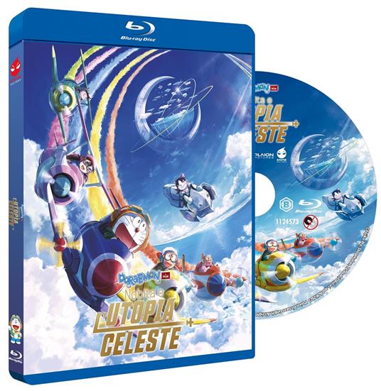 Doraemon. Il Film. Nobita E L'Utopia Celeste (Blu-ray) di Takumi Doyama - Blu-ray