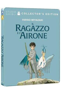 Il Ragazzo e l'airone (Steelbook) (4K Ultra Hd+Blu-Ray) di Hayao Miyazaki - Blu-ray + Blu-ray Ultra HD 4K