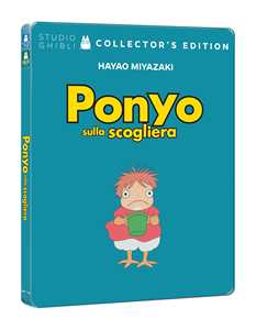 Film Ponyo sulla scogliera. Steelbook (DVD + Blu-ray) Hayao Miyazaki
