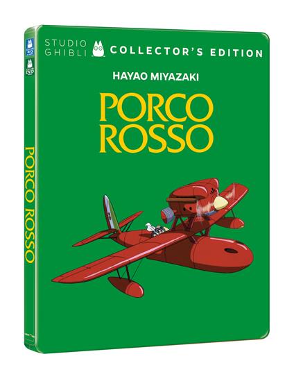 Porco Rosso. Steelbook (DVD + Blu-ray) di Hayao Miyazaki -  DVD + Blu-ray