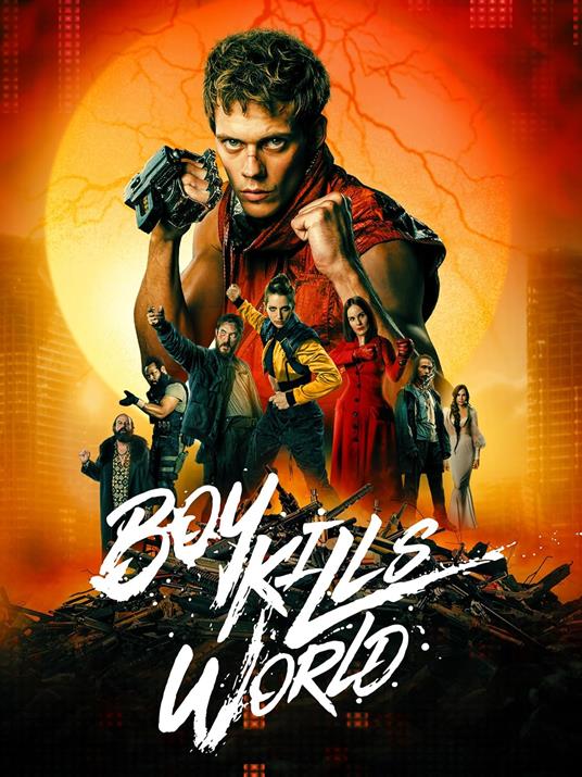 Boy Kills World (Blu-ray + Blu-ray Ultra HD 4K) di Moritz Mohr - Blu-ray + Blu-ray Ultra HD 4K
