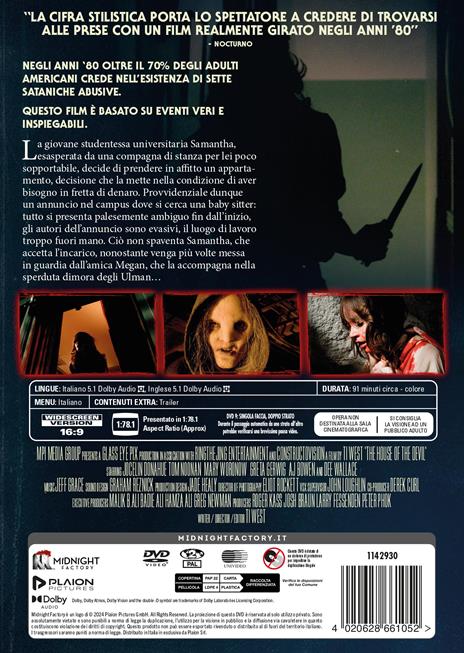 The House of the Devil (DVD) di Ti West - DVD - 2