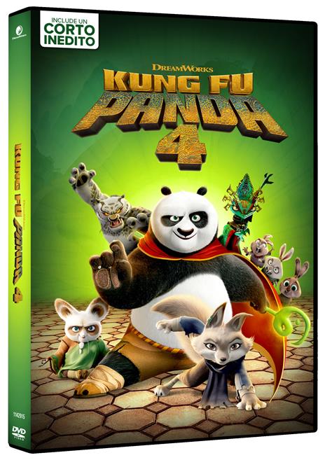 Kung Fu Panda 4 (DVD) di Mike Mitchell - DVD