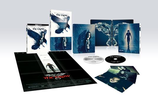 Il corvo. Steelbook blu 30mo Anniversario (Blu-ray + Blu-ray Ultra HD 4K) di Alex Proyas - Blu-ray + Blu-ray Ultra HD 4K - 3