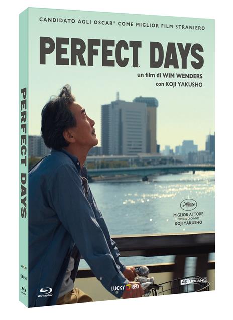 Perfect Days (Blu-ray + Blu-ray Ultra HD 4K) di Wim Wenders - Blu-ray + Blu-ray Ultra HD 4K