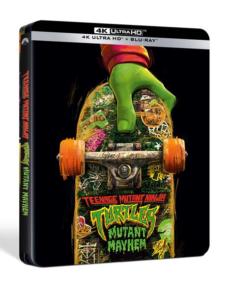 Tartarughe Ninja. Caos mutante. Steelbook (Blu-ray + Blu-ray Ultra HD 4K) di Jeff Rowe - Blu-ray + Blu-ray Ultra HD 4K