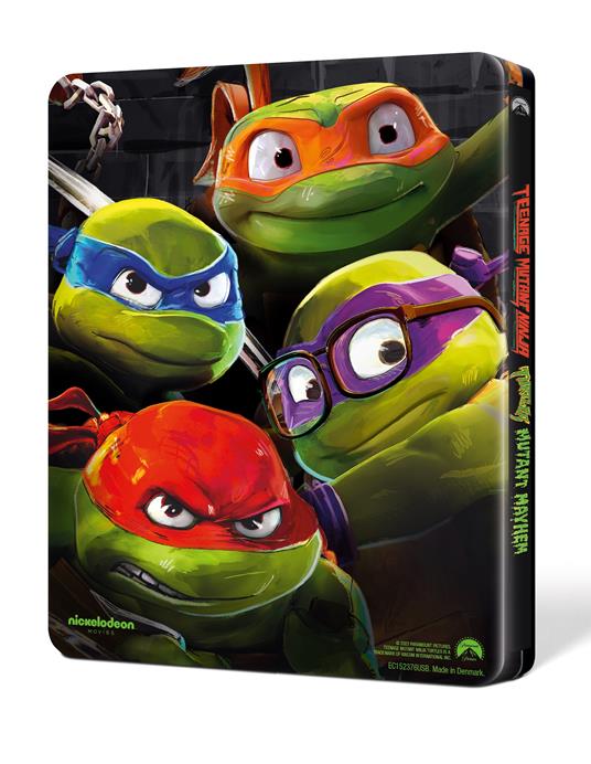 Tartarughe Ninja. Caos mutante. Steelbook (Blu-ray + Blu-ray Ultra HD 4K) di Jeff Rowe - Blu-ray + Blu-ray Ultra HD 4K - 3