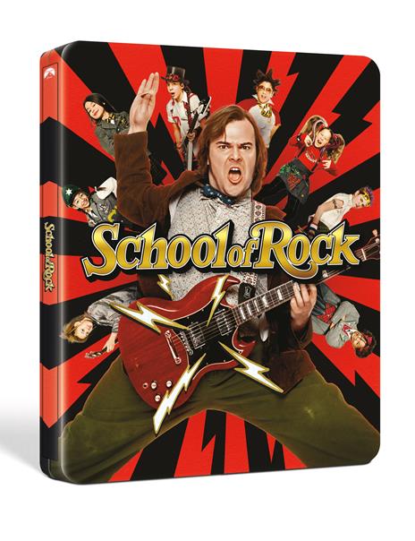 School Of Rock. Steelbook (Blu-ray) di Richard Linklater - Blu-ray