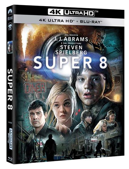 Super 8 (Blu-ray + Blu-ray Ultra HD 4K) di J. J. Abrams - Blu-ray + Blu-ray Ultra HD 4K