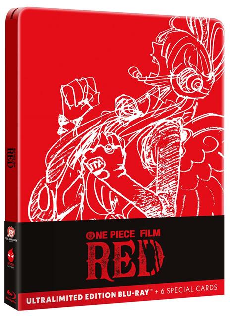 One Piece Film: Red. Steelbook (Blu-ray) di Goro Taniguchi - Blu-ray - 2