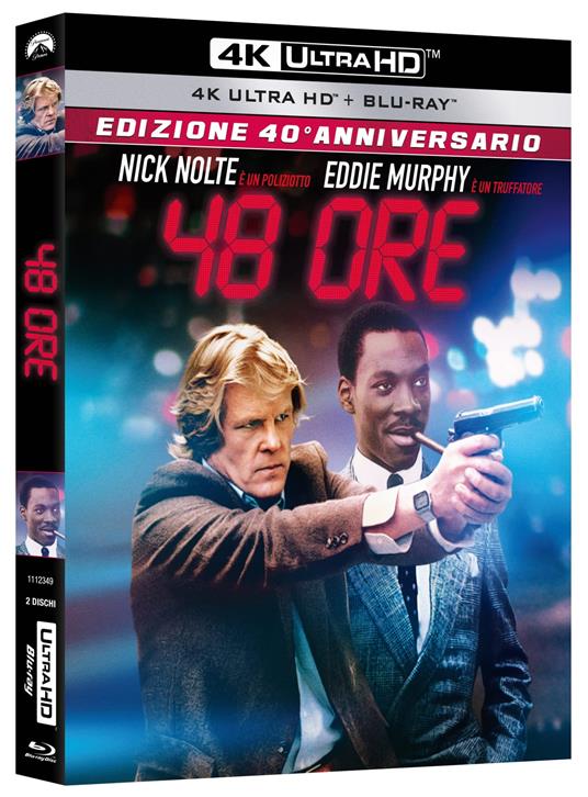 48 ore (Blu-ray + Blu-ray Ultra HD 4K) di Walter Hill - Blu-ray + Blu-ray Ultra HD 4K