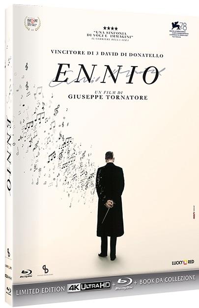 Ennio (Blu-ray + Blu-ray Ultra HD 4K) di Giuseppe Tornatore - Blu-ray + Blu-ray Ultra HD 4K