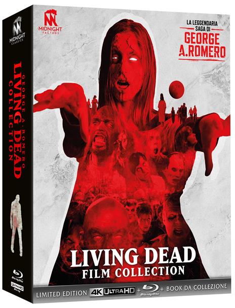 Living Dead Film Collection (Blu-ray + Blu-ray Ultra HD 4K) di George A. Romero