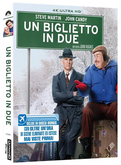 Un biglietto in due (Blu-ray Ultra HD 4K) di John Hughes - Blu-ray Ultra HD 4K
