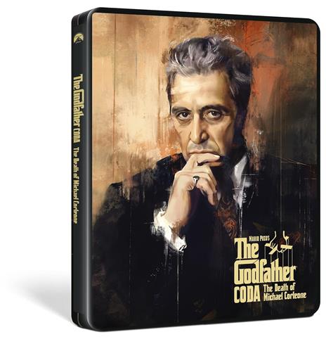 Il padrino Coda - La morte di Michael Corleone (Blu-ray + Blu-ray Ultra HD 4K - SteelBook) di Francis Ford Coppola - Blu-ray + Blu-ray Ultra HD 4K - 2