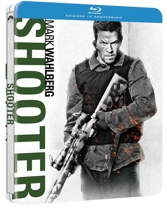 Shooter. Steelbook (Blu-ray) di Antoine Fuqua - Blu-ray