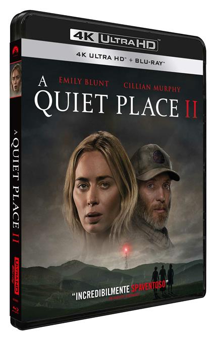 A Quiet Place II (Blu-ray + Blu-ray Ultra HD 4K) di John Krasinski - Blu-ray + Blu-ray Ultra HD 4K