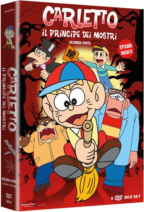 Carletto il principe dei mostri. Stagione 2 (6 DVD) di Hiroshi Fukutomi