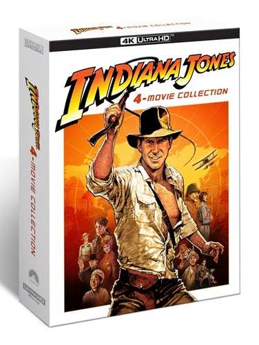 Film Indiana Jones. 4 Movie Collection (Blu-ray + Blu-ray Ultra HD 4K) Steven Spielberg