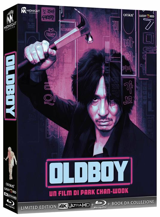 Oldboy (Edizione limitata + booklet) (Blu-ray + Blu-ray Ultra HD 4K) di Chan-Wook Park - Blu-ray + Blu-ray Ultra HD 4K