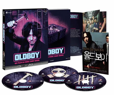 Oldboy (Edizione limitata + booklet) (Blu-ray + Blu-ray Ultra HD 4K) di Chan-Wook Park - Blu-ray + Blu-ray Ultra HD 4K - 2