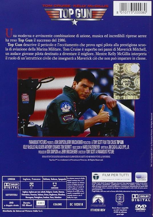 Top Gun (DVD) di Tony Scott - DVD - 2
