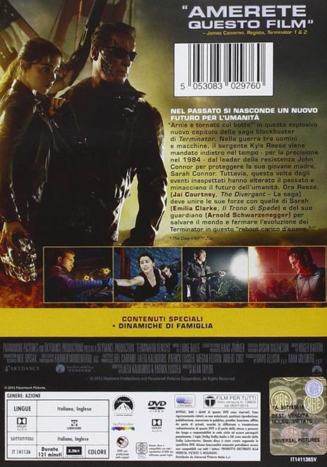 Terminator Genisys (DVD) di Alan Taylor - DVD - 2