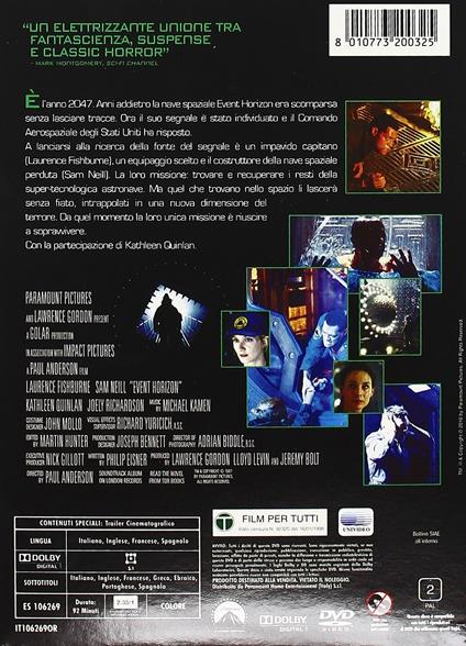 Punto di non ritorno (DVD) di Paul W. S. Anderson - DVD