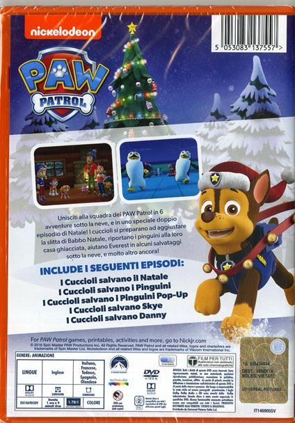 Paw Patrol. I cuccioli salvano il Natale (DVD) - DVD