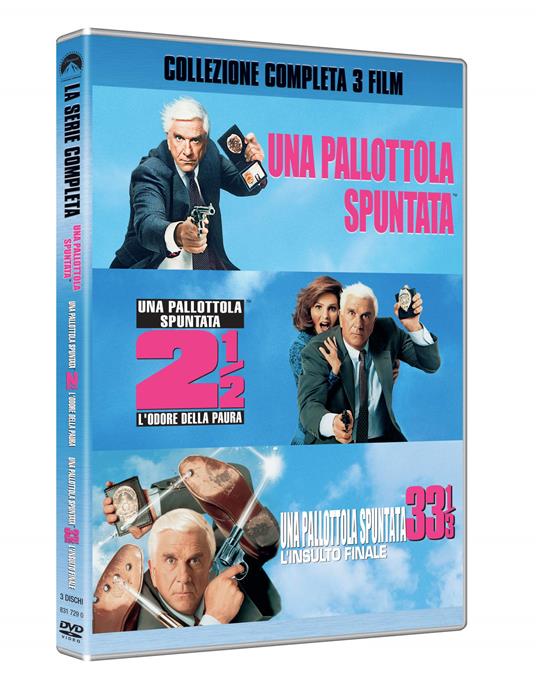 Una pallottola spuntata Collection 1-2-3 (3 DVD) di Peter Segal,David Zucker