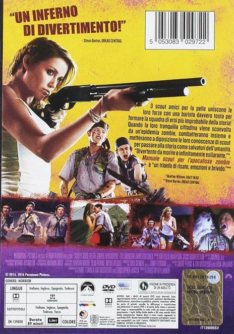 Manuale scout per l'apocalisse zombie (DVD) di Christopher Landon - DVD - 2