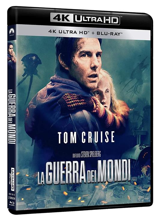 La guerra dei mondi (Blu-ray + Blu-ray UltraHD 4K) di Steven Spielberg - Blu-ray + Blu-ray Ultra HD 4K