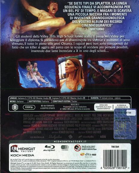 Aquaslash (Blu-ray + booklet) di Renaud Gauthier - Blu-ray - 2