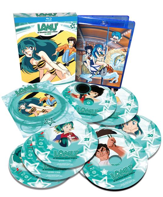 Lamù. La ragazza dello spazio. La serie vol.4 (8 Blu-ray Slipcase + Booklet) di Kazuo Yamazaki - Blu-ray - 2