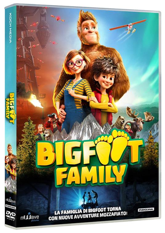 Bigfoot Family (DVD) di Jeremy Degruson,Ben Stassen - DVD