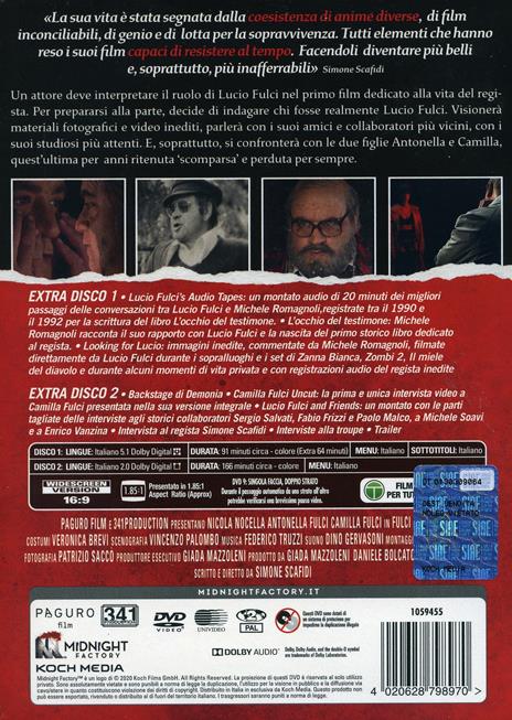 Fulci for Fake (2 DVD) di Simone Scafidi - DVD - 2