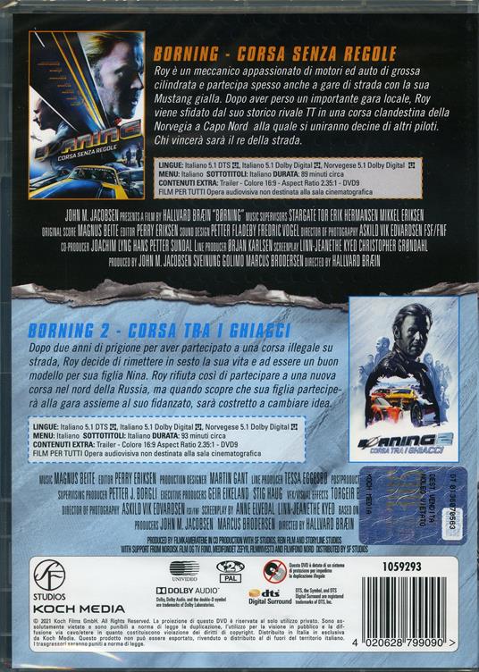 Børning 1+2 (2 DVD) di Hallvard Bræin - 2