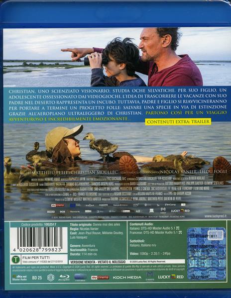 Sulle ali dell'avventura (Blu-ray) di Nicolas Vanier - Blu-ray - 2