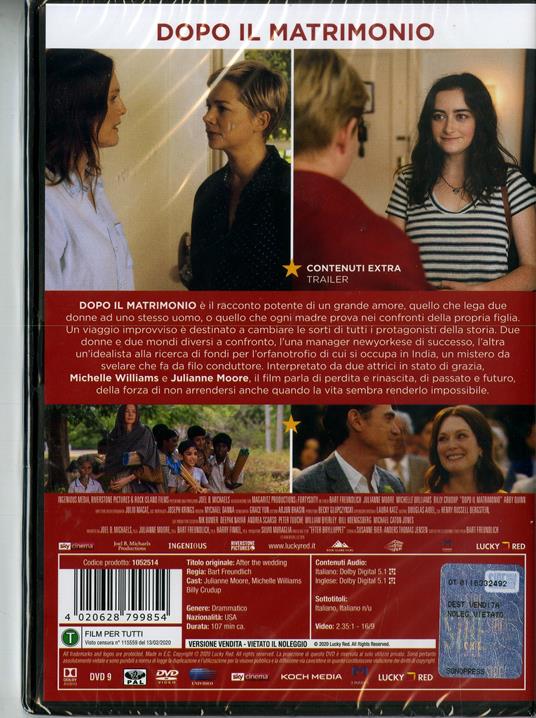 Dopo il matrimonio (DVD) di Bart Freundlich - DVD - 2