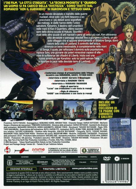 Ken il guerriero. La trilogia (3 DVD) di Takashi Watanabe - DVD - 3