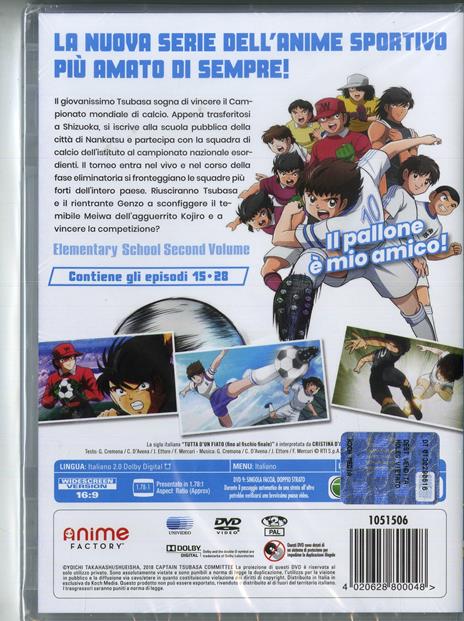 Captain Tsubasa vol.2 (2 DVD) di Toshiyuki Kato - DVD - 2
