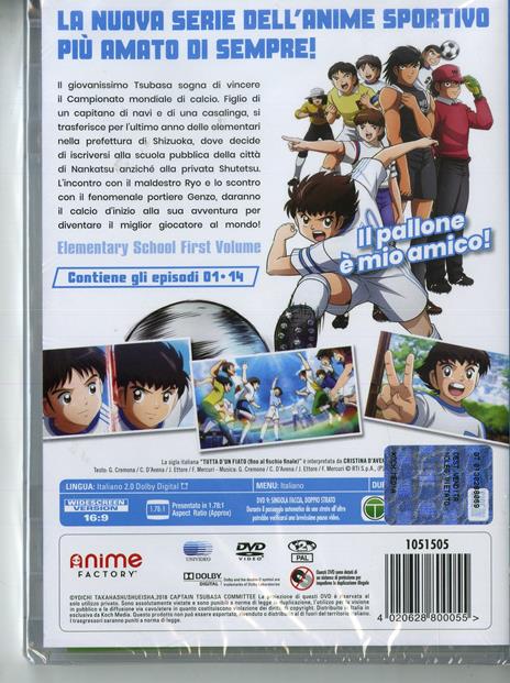 Captain Tsubasa vol.1 (2 DVD) di Toshiyuki Kato - DVD - 2